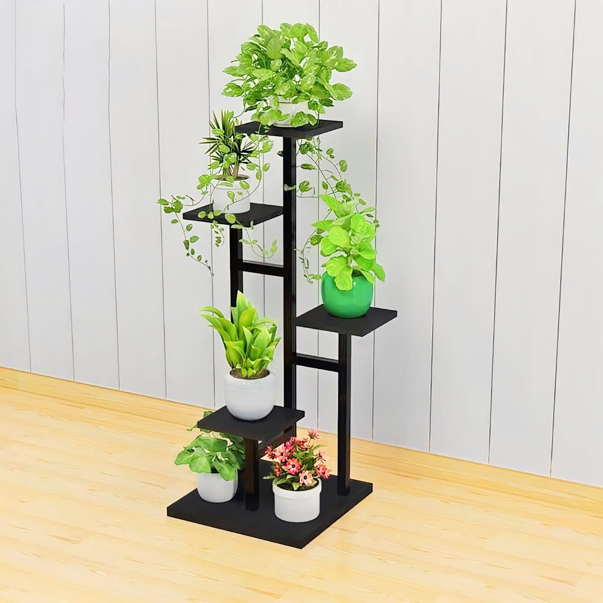 Minimalist Wooden Flower Plant Stand
