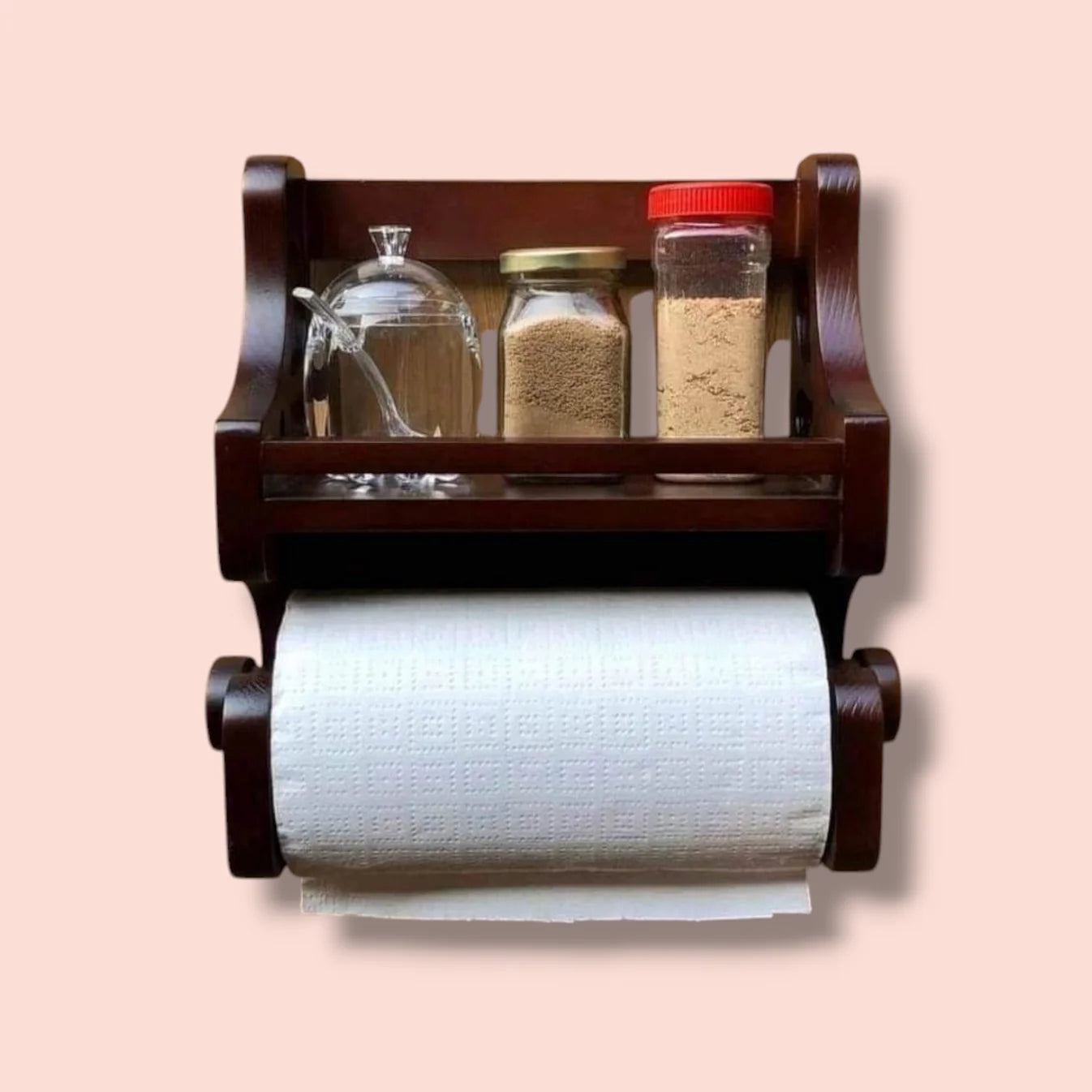 Wooden Tissue Holder