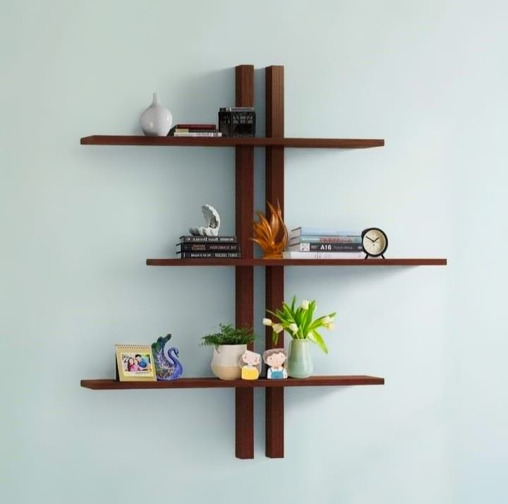 Stylish Wooden Wallshelf