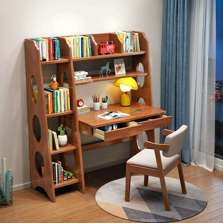 Stylish Wooden Study Table