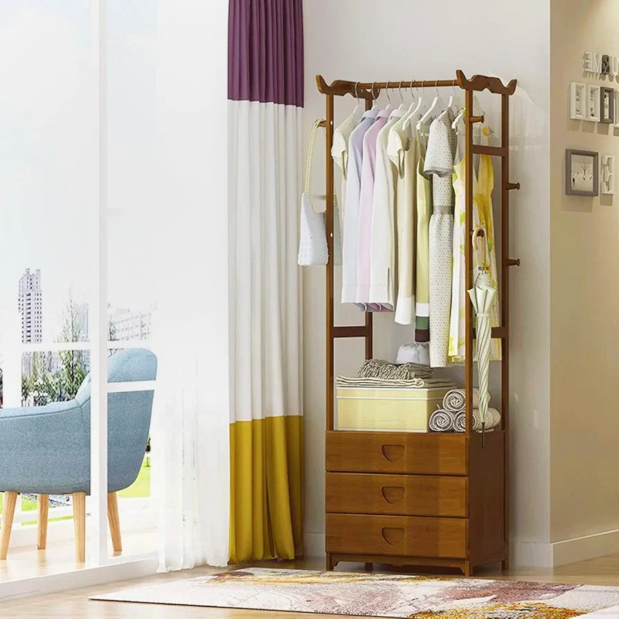 Elegant Wooden Cloth Stand for Daily Use