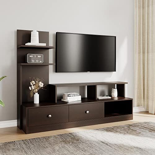 Stylish  Wooden TV Stand-Perfect For Living Room