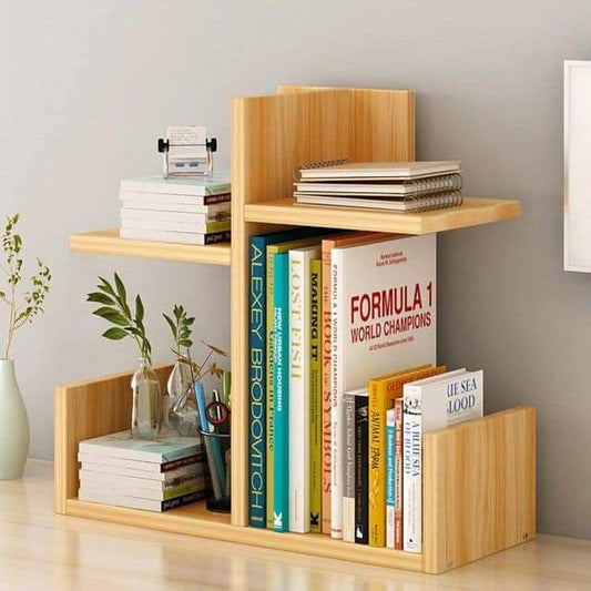 Solid Mehgoni Tabletop Bookshelf