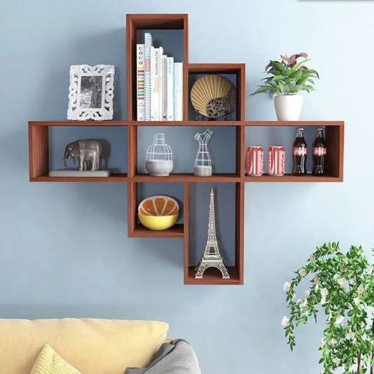 Minimalist Wooden Wallshelf