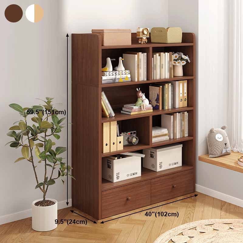 Classic Wooden Bookshelf-Durable and Timeless Look
