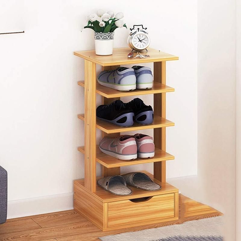 4 Layer Wooden Shoe Rack