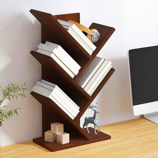 Tree Style Tabletop Bookshelf