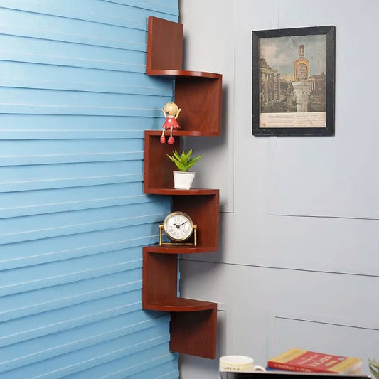 Floating Wooden Wallshelf