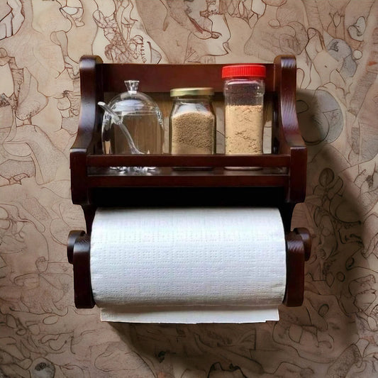 Wooden Tissue Holder