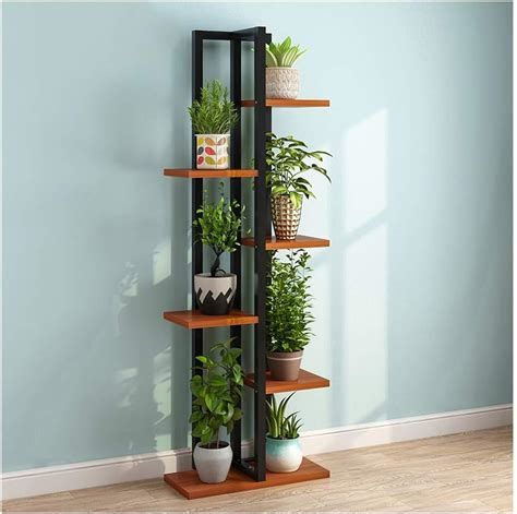 Multi-Tier Wooden Flower Stand