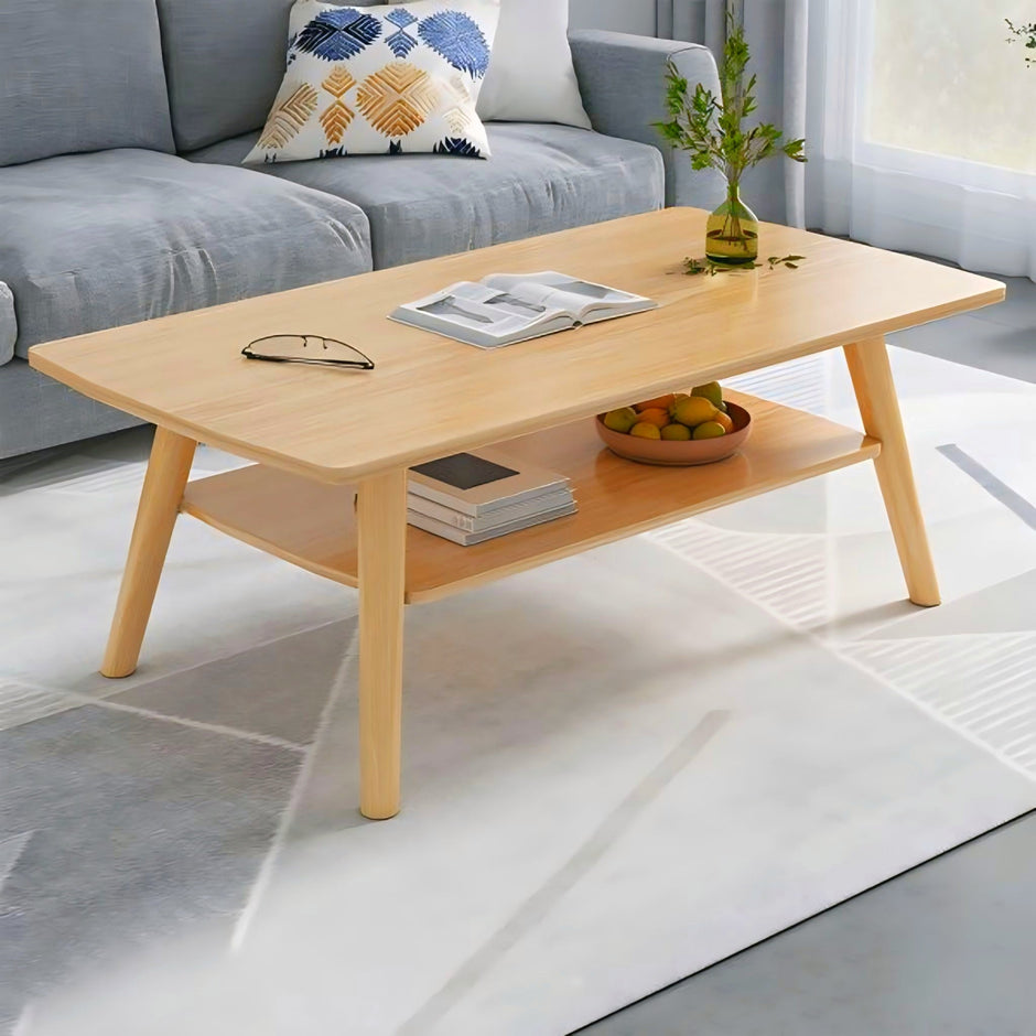 Minimalistic Wooden Centrr Table