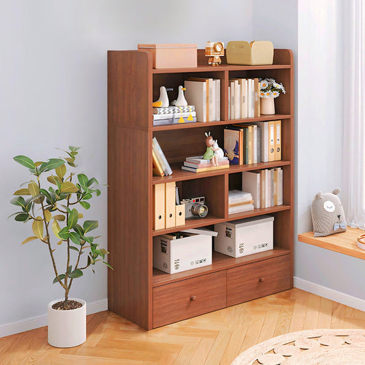 Classic Wooden Bookshelf-Durable and Timeless Look